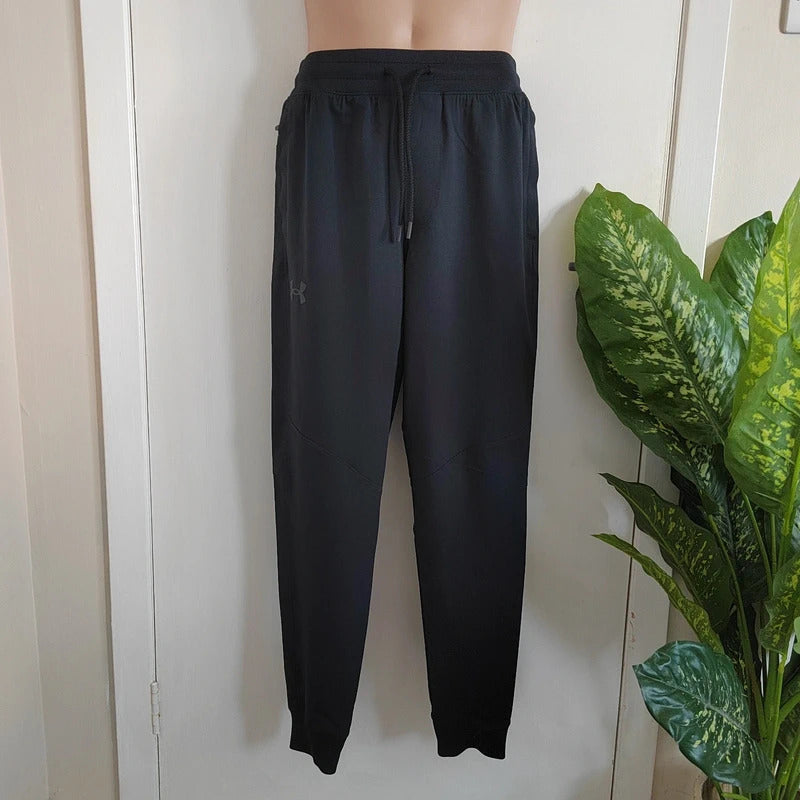 Under Armour Men's Sportstyle Tapered Joggers – Black – Size Small