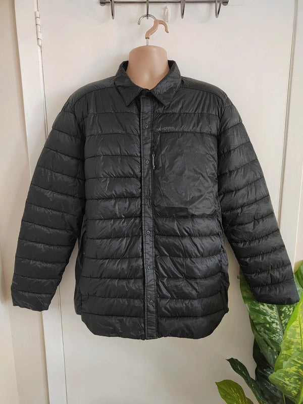 Craghoppers Men's Compresslite Insulated Puffer Overshirt Jacket – Black – Size XL