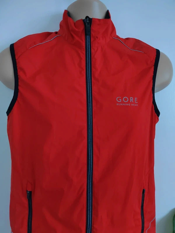 Gore Running Wear Men's Windstopper Active Shell Vest Gilet – Size Small NWOT
