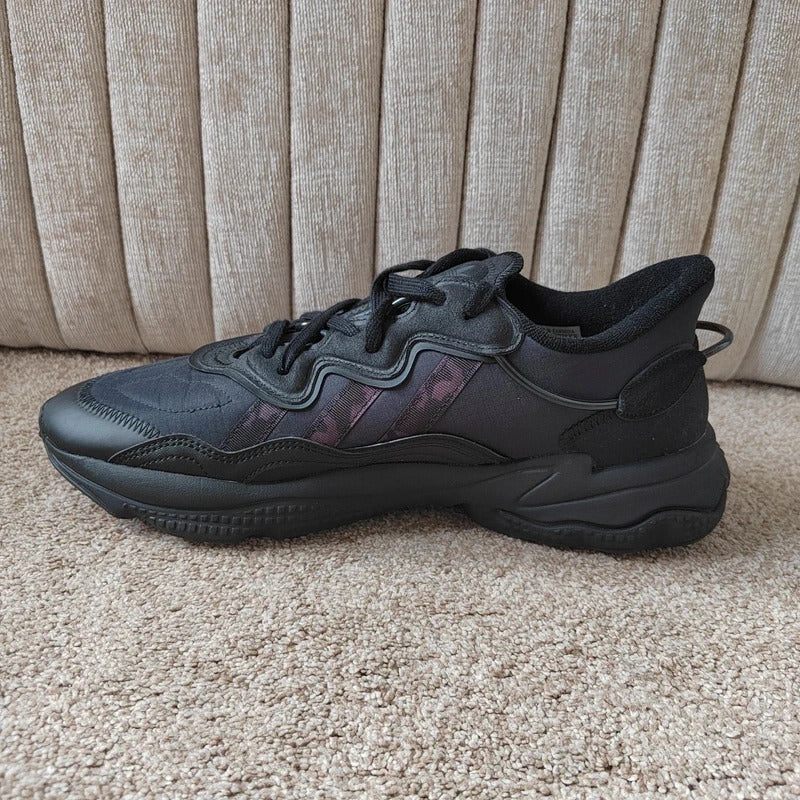 Mens Adidas Originals Ozweego Black Trainers Size 10