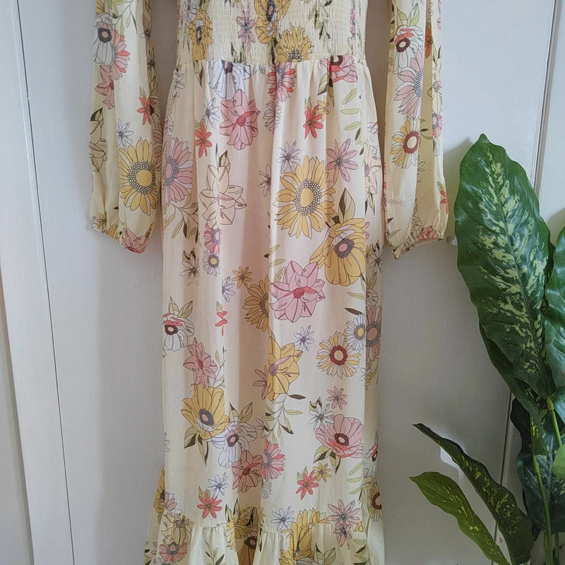 Barbour Coraline floral Midaxi Dress in – UK Size 12 RRP £99