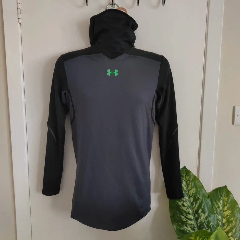 Under Armour Men's ColdGear Thermal Balaclava Running Hoodie –  Size Medium