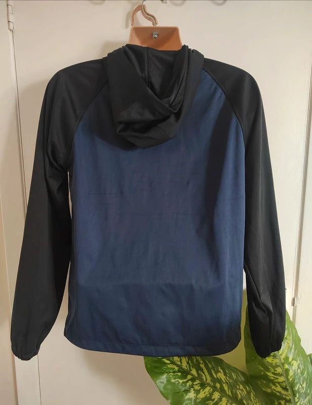 New Balance Men's Colour-Block Half-Zip Running Hoodie – Size Small – New Without Tags