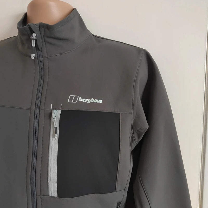 Berghaus Men’s Ghlas 2.0 Technical Softshell Jacket – Anthracite Grey – Size Small NWOT