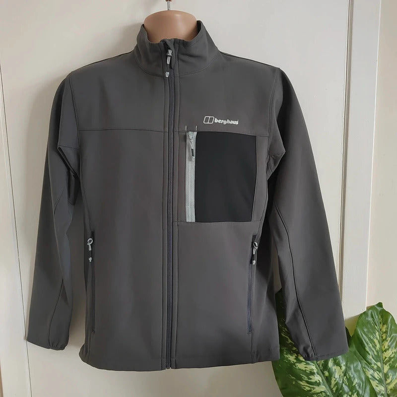 Berghaus Men’s Ghlas 2.0 Technical Softshell Jacket – Anthracite Grey – Size Small NWOT