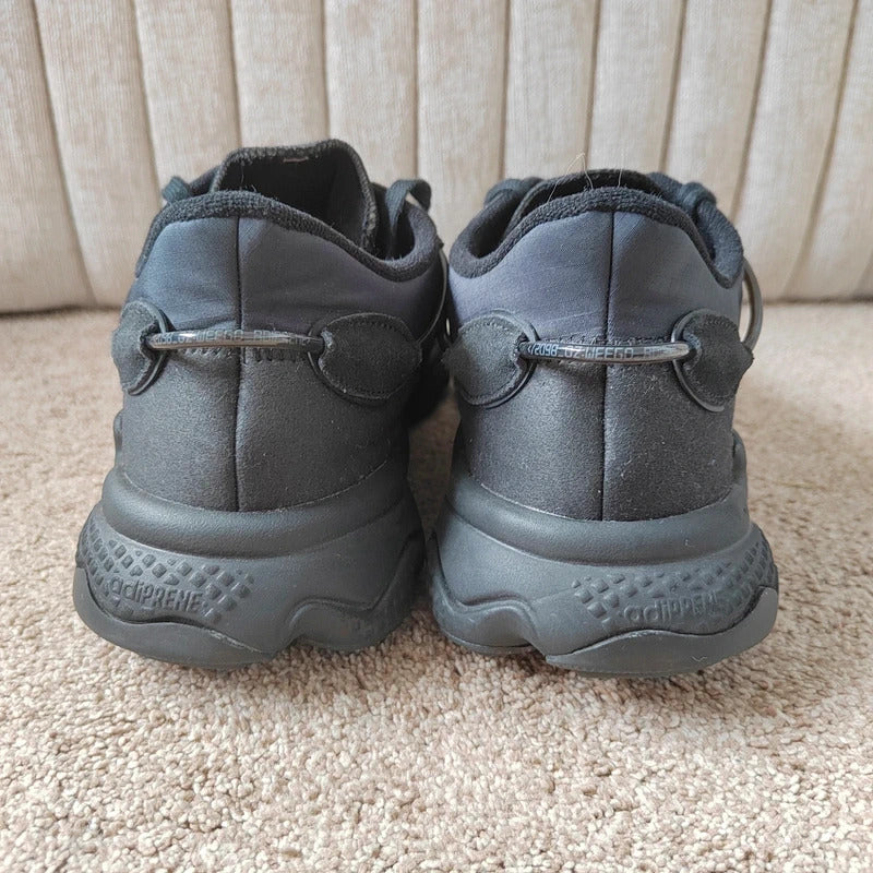 Mens Adidas Originals Ozweego Black Trainers Size 10