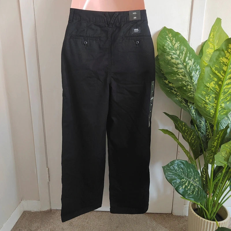 Vans Palmer Wide-Leg Chino Trousers – 26 inch waist - NWT