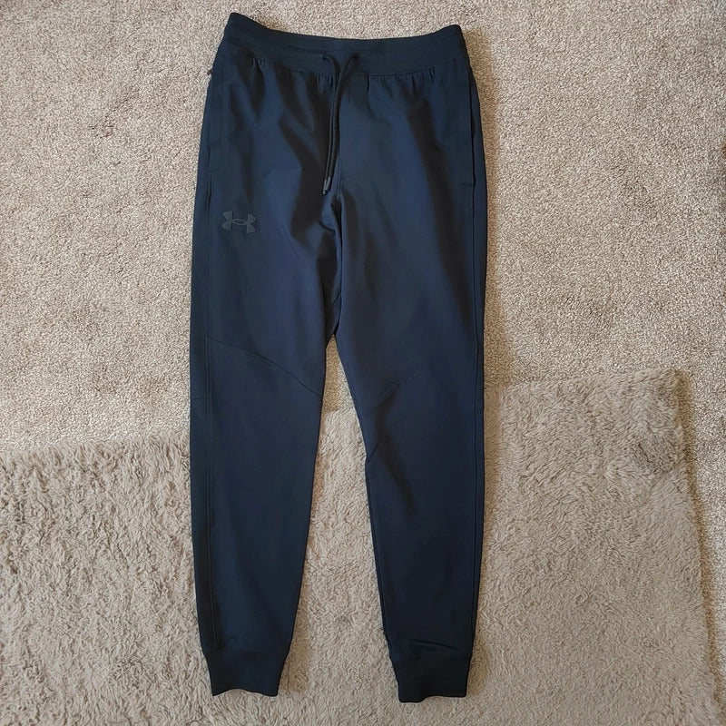 Under Armour Men's Sportstyle Tapered Joggers – Black – Size Small