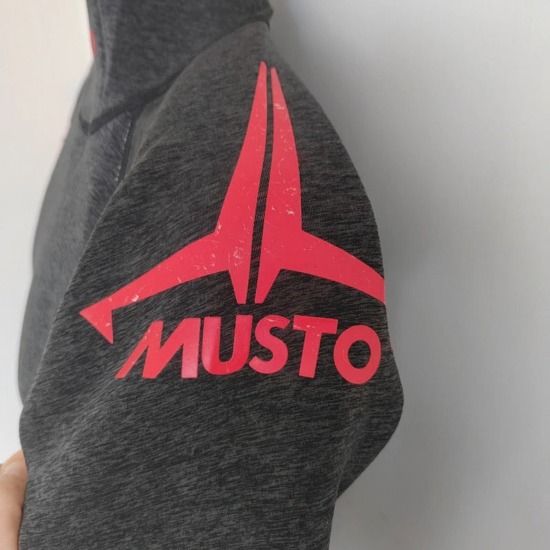 Musto Flexlite Alumin 3.0 Neoprene Sailing Top – Charcoal & Black – Size Men's XL
