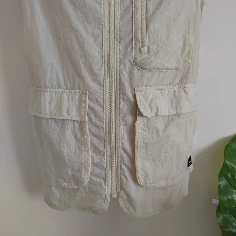 Under Armour Men's Legacy Crinkle Utility Zip Vest Gilet - Size Medium