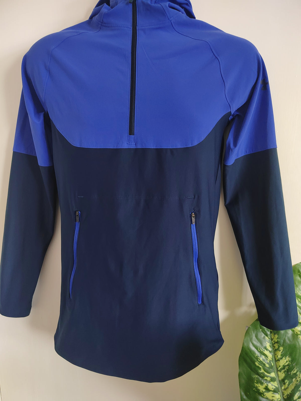 NWOT Under Armour Men's Sportstyle Wind Anorak Half-Zip Jacket - Size XS