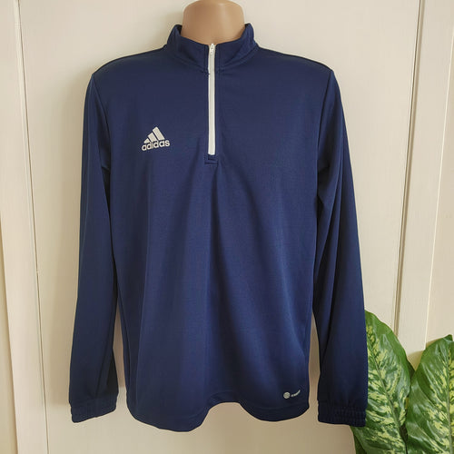Adidas Entrada 22 AEROREADY 1/4 Zip Training Top – Medium