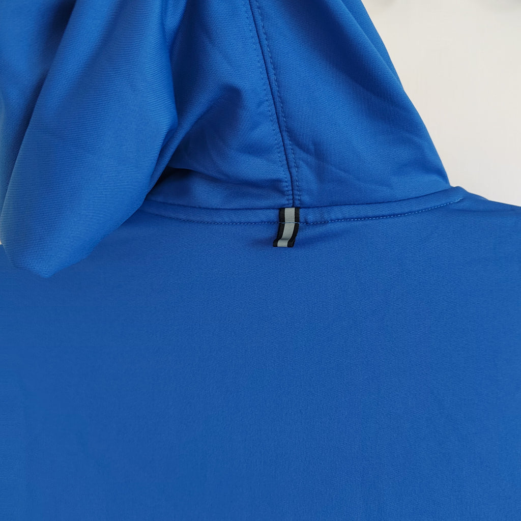 PUMA RTG Men's Colorblock Training Hoodie – Royal Blue & Black - Size Small