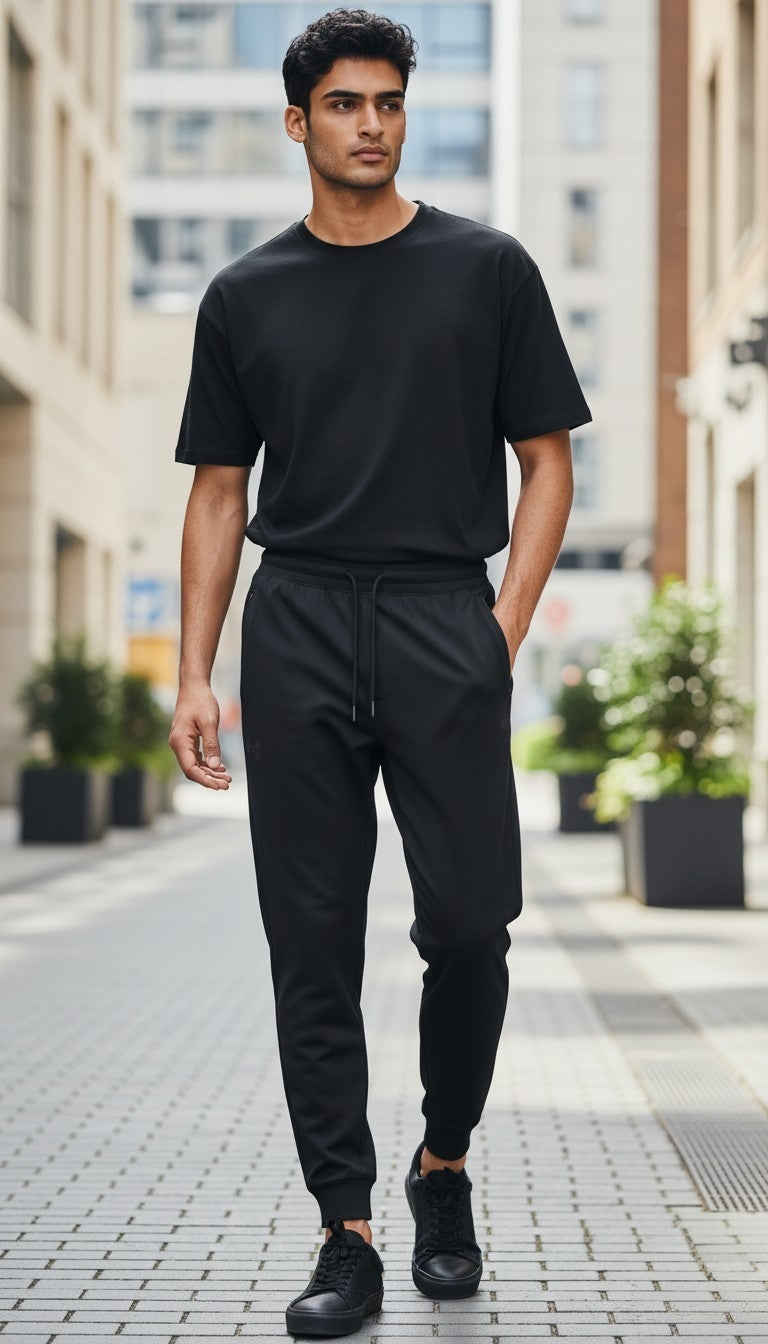 Under Armour Men's Sportstyle Tapered Joggers – Black – Size Small
