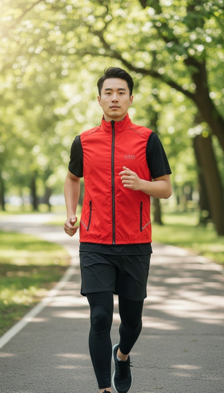 Gore Running Wear Men's Windstopper Active Shell Vest Gilet – Size Small NWOT