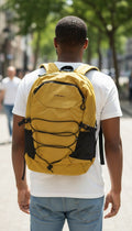New Rebels Hugo Carmichael Waterproof Hiking Backpack – Mustard Yellow