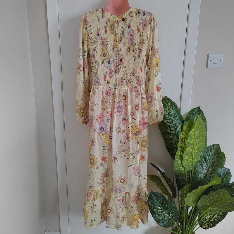 Barbour Coraline floral Midaxi Dress in – UK Size 12 RRP £99