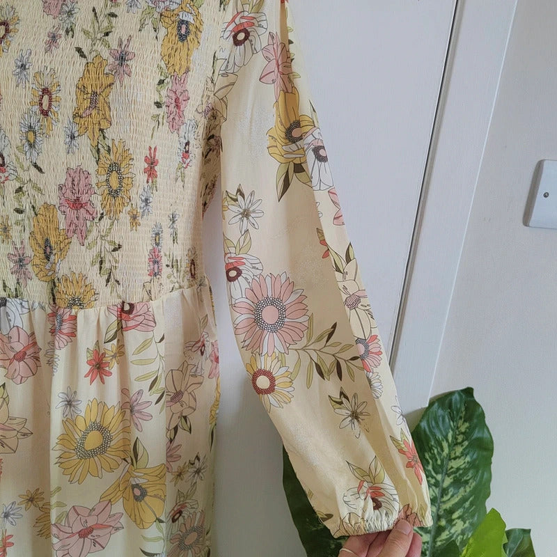 Barbour Coraline floral Midaxi Dress in – UK Size 12 RRP £99