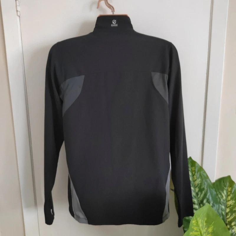 The North Face Men's Flight Series Performance Running Jacket – Black & Grey – Size Medium