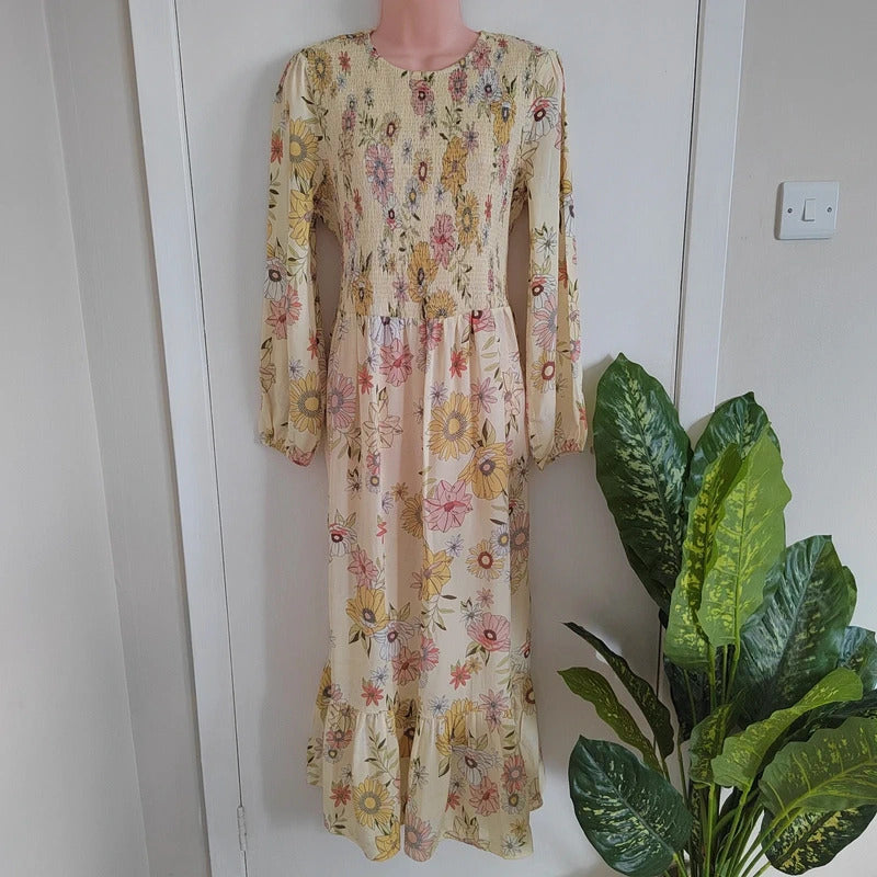 Barbour Coraline floral Midaxi Dress in – UK Size 12 RRP £99