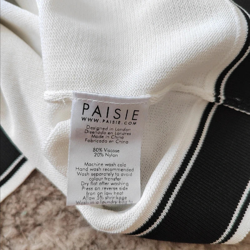 NWT Paisie Crisscross Halterneck Knit Top - Medium