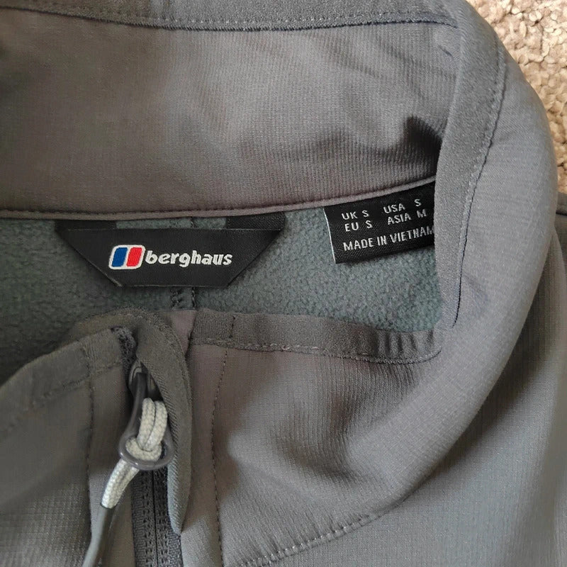 Berghaus Men’s Ghlas 2.0 Technical Softshell Jacket – Anthracite Grey – Size Small NWOT