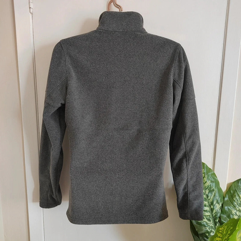 Columbia Men's Basin Trail III Full-Zip Fleece Jacket – Charcoal Grey - Size Small