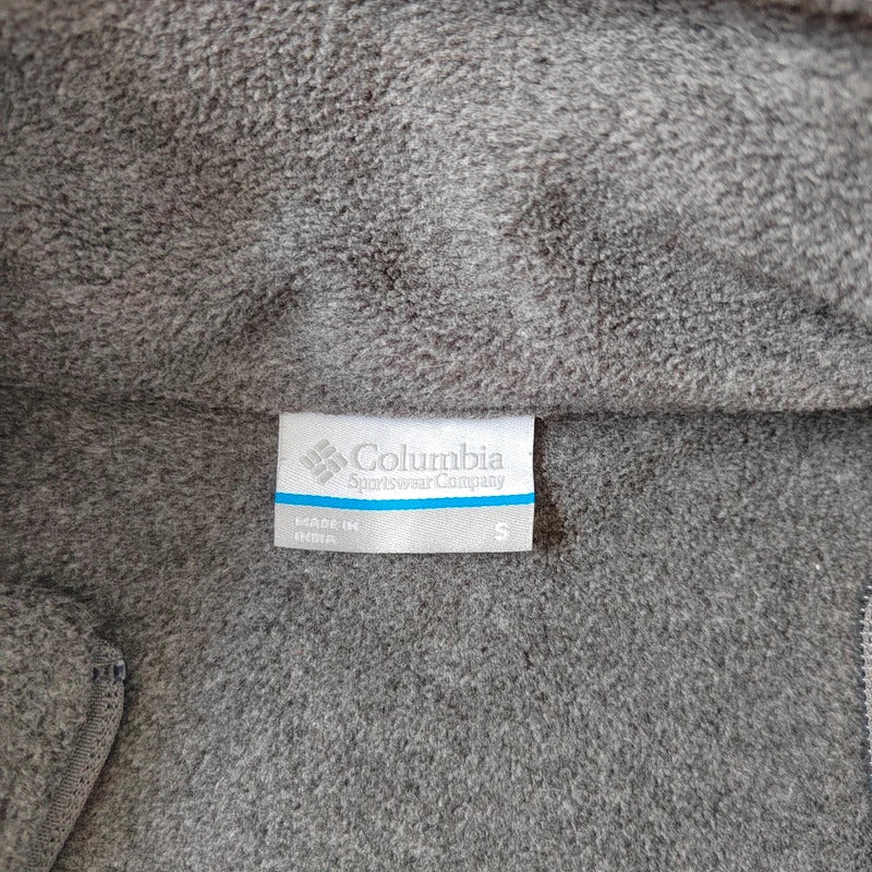 Columbia Men's Basin Trail III Full-Zip Fleece Jacket – Charcoal Grey - Size Small