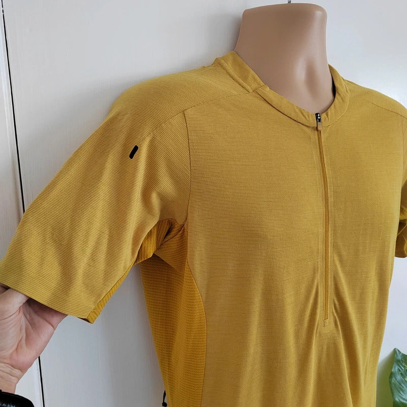 Rab Men's Cindercrino Short Sleeve Zip Cycling Jersey – Size Small