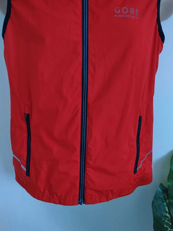 Gore Running Wear Men's Windstopper Active Shell Vest Gilet – Size Small NWOT