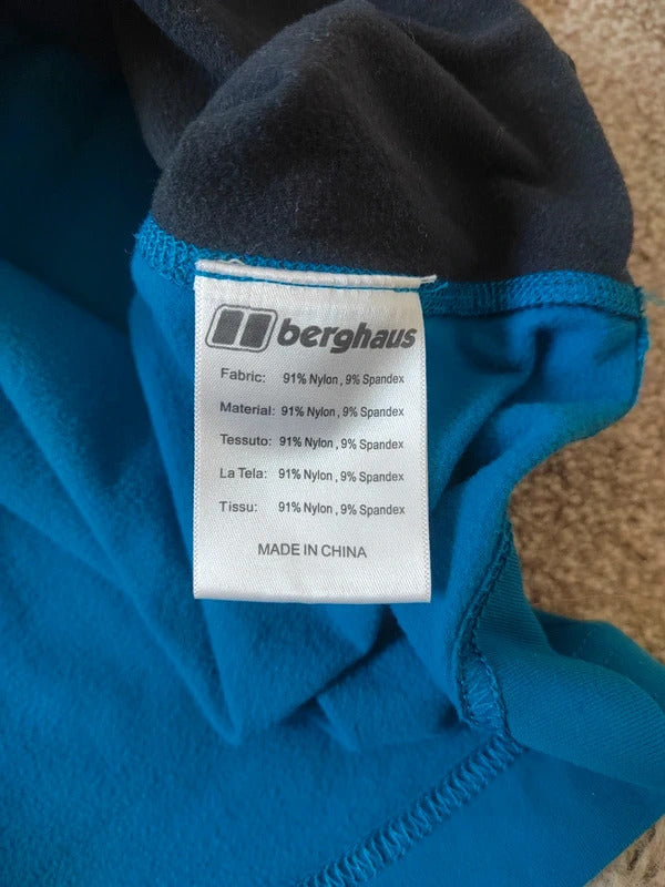 Berghaus Men's Tech Half-Zip Fleece Mid-Layer – Size Large NWOT