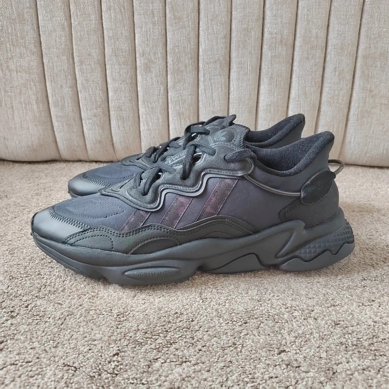 Mens Adidas Originals Ozweego Black Trainers Size 10