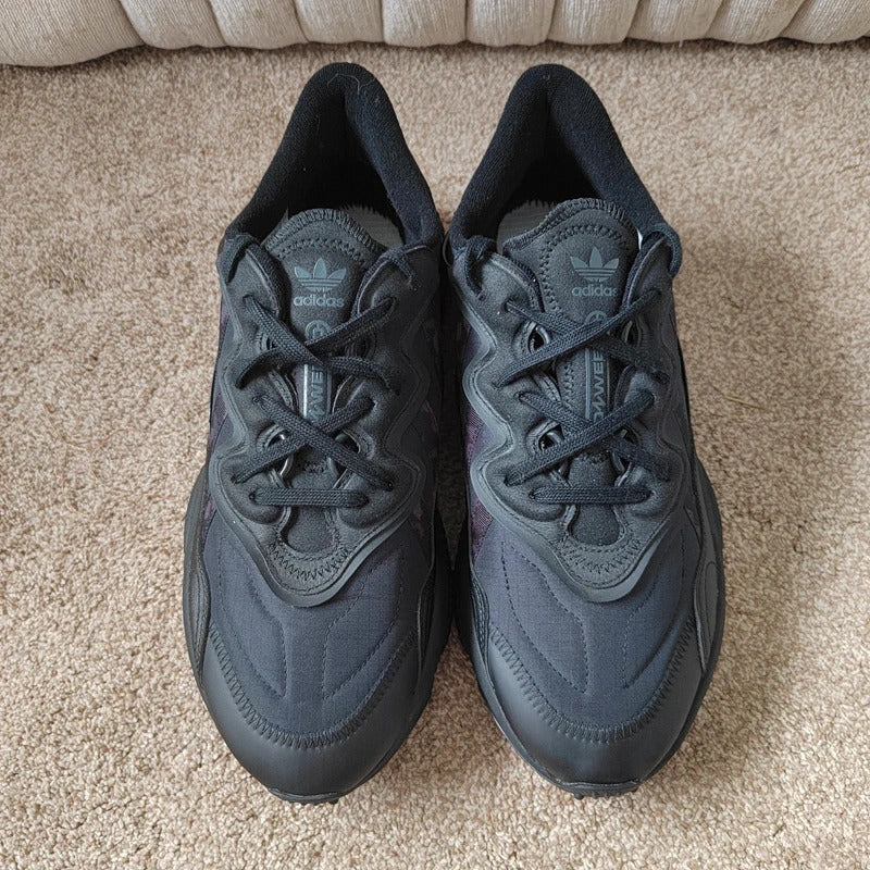 Mens Adidas Originals Ozweego Black Trainers Size 10