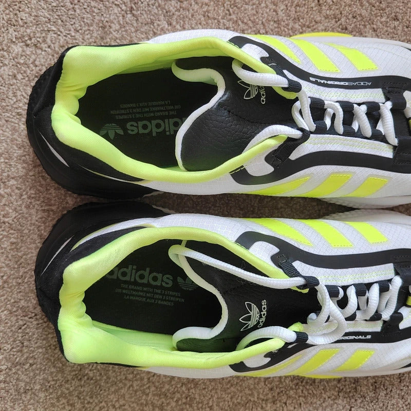 Adidas Originals Ozweego Pure 'White Solar Yellow' - Size 11.5