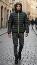 Jeep Lightweight Hooded Puffer Jacket - Size Medium NWOT