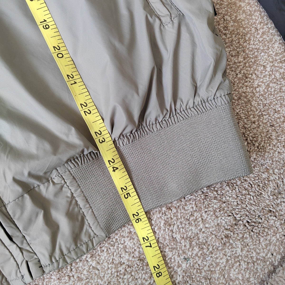 French Connection Men’s Hooded Windbreaker Jacket – Size Small