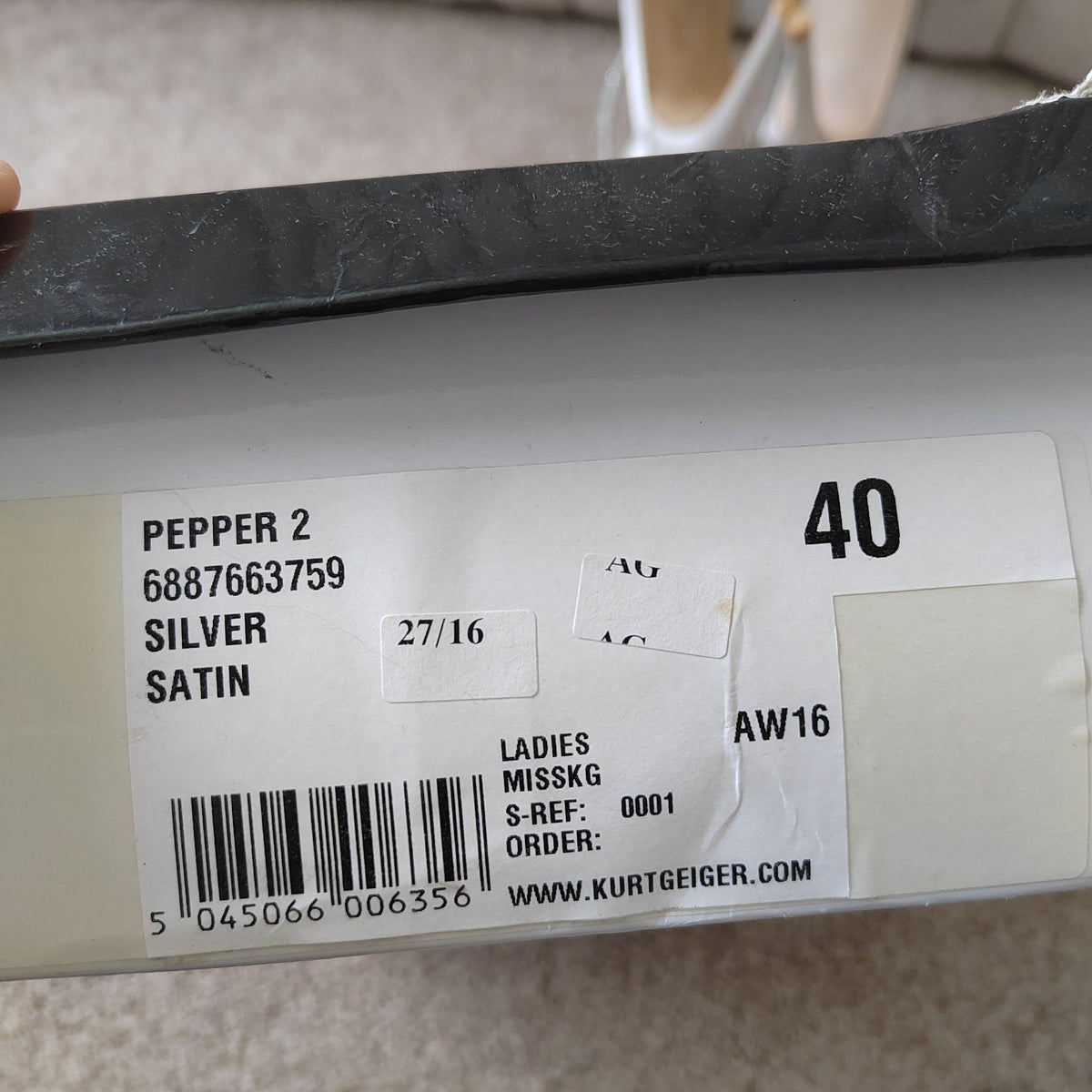 Brand New Miss KG "Pepper" Embellished Heels (With Box) - Size 7