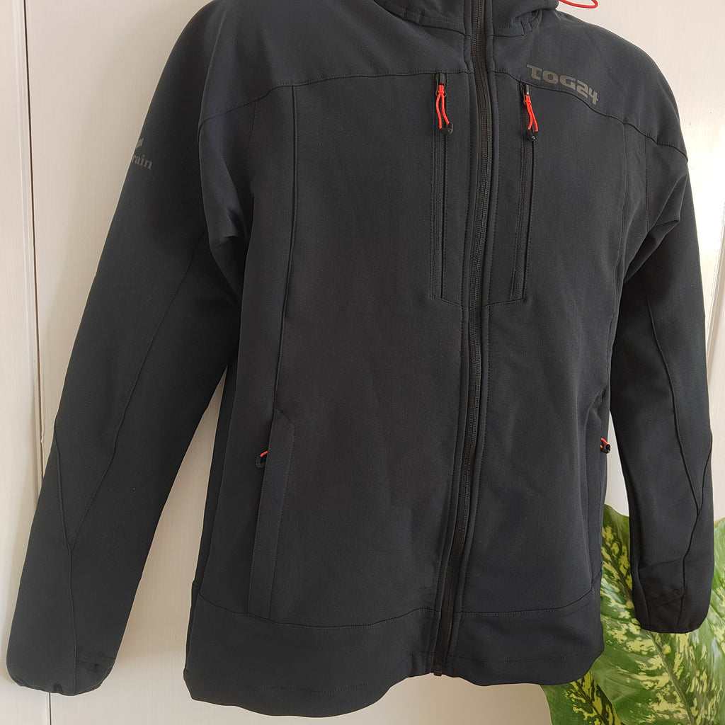 TOG24 Men’s Wagner All Terrain Softshell Jacket – Black - Size Small NWOT