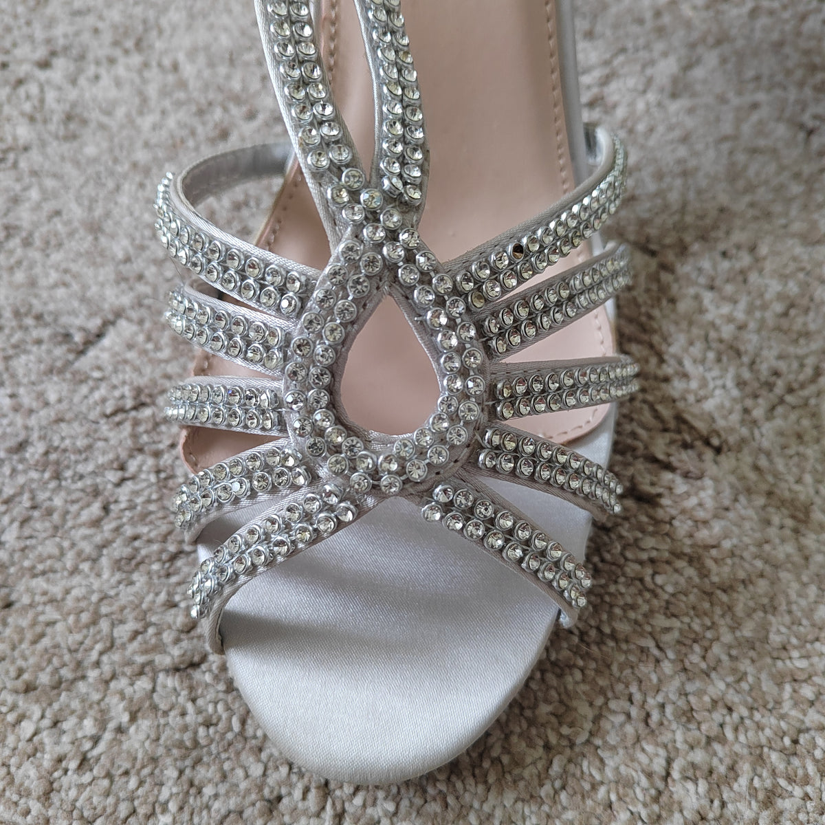 Brand New Miss KG "Pepper" Embellished Heels (With Box) - Size 7