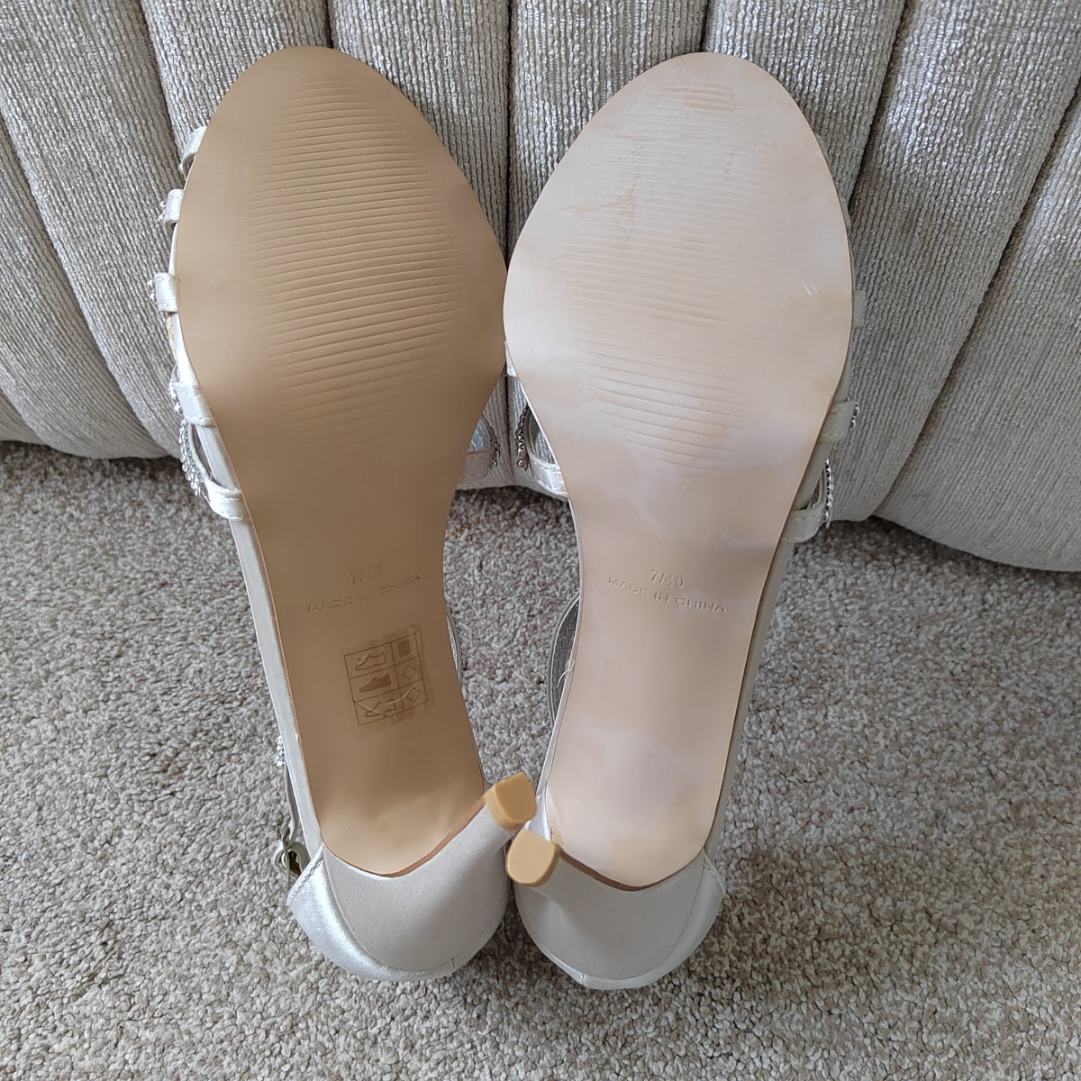 Brand New Miss KG "Pepper" Embellished Heels (With Box) - Size 7