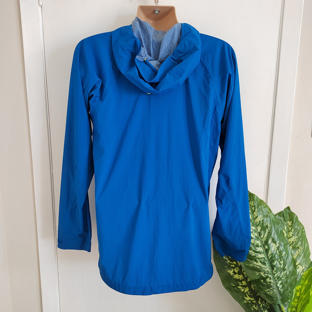 Rab Spark Jacket Mens Lightweight Waterproof Hardshell - Blue - Size Small NWOT
