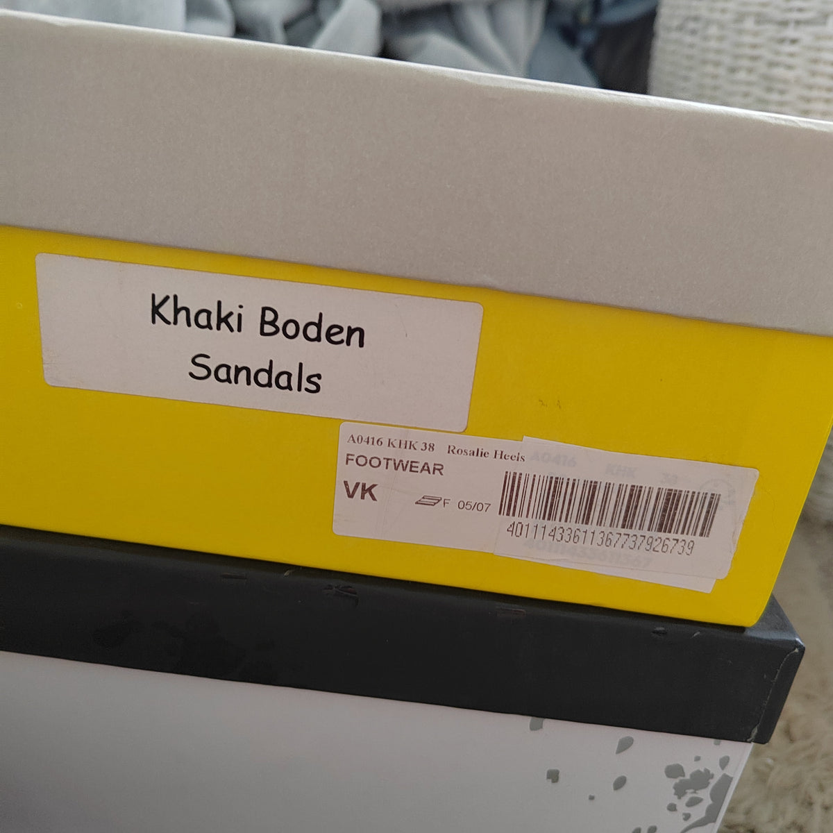 Stunning Boden Rosalie Leather Suede Heeled Sandals (With Box) - Size 5