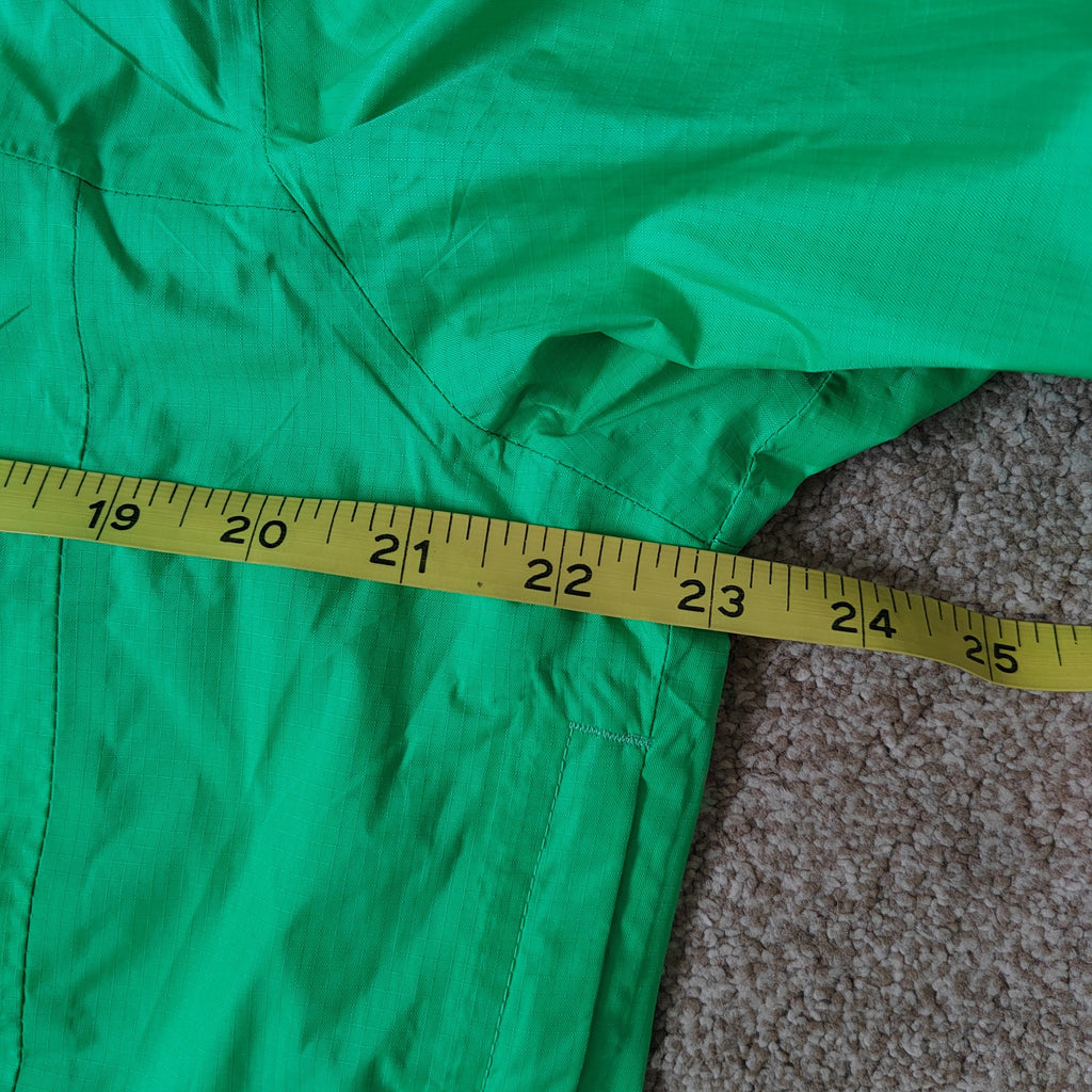 Under Armour Men's Green Lightweight Full-Zip Hooded Windbreaker Jacket - Size Medium