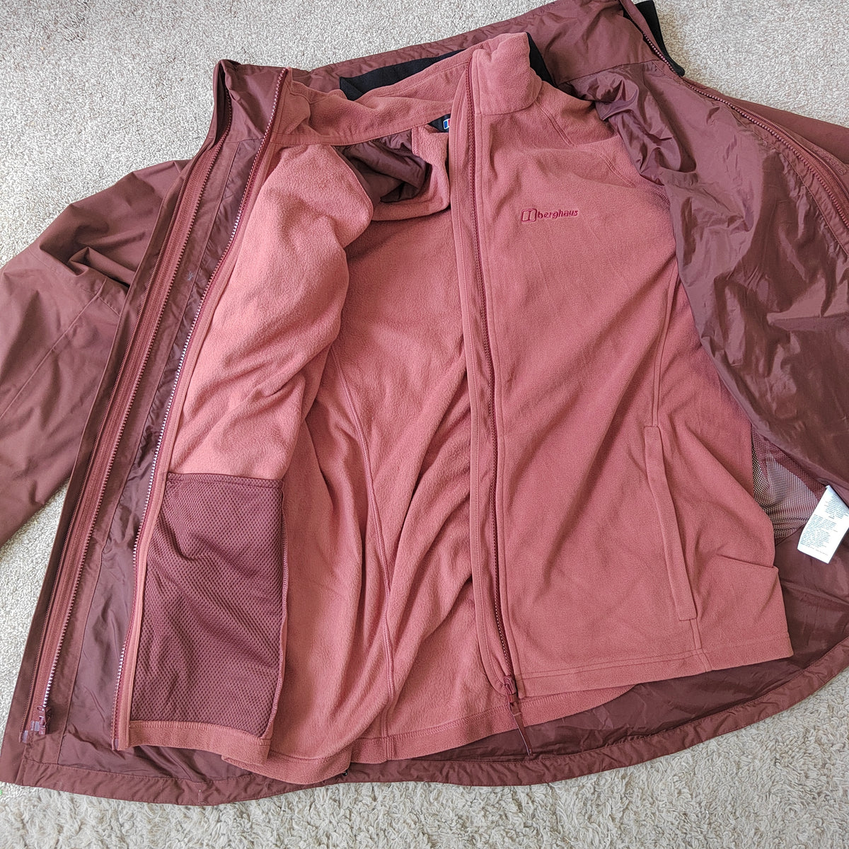 Berghaus Men's RG Alpha 2.0 Gemini 3-in-1 Waterproof Jacket – XXL NWOT RRP £200