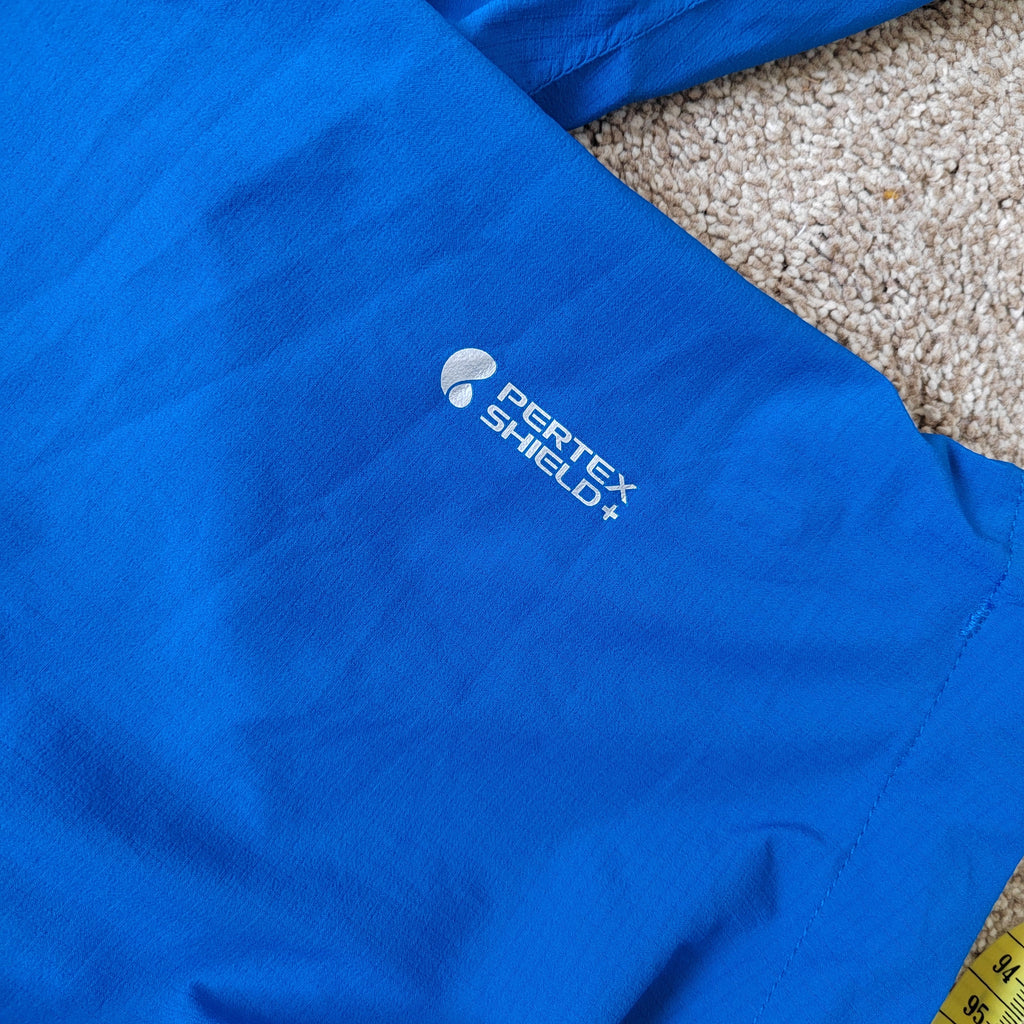 Rab Spark Jacket Mens Lightweight Waterproof Hardshell - Blue - Size Small NWOT
