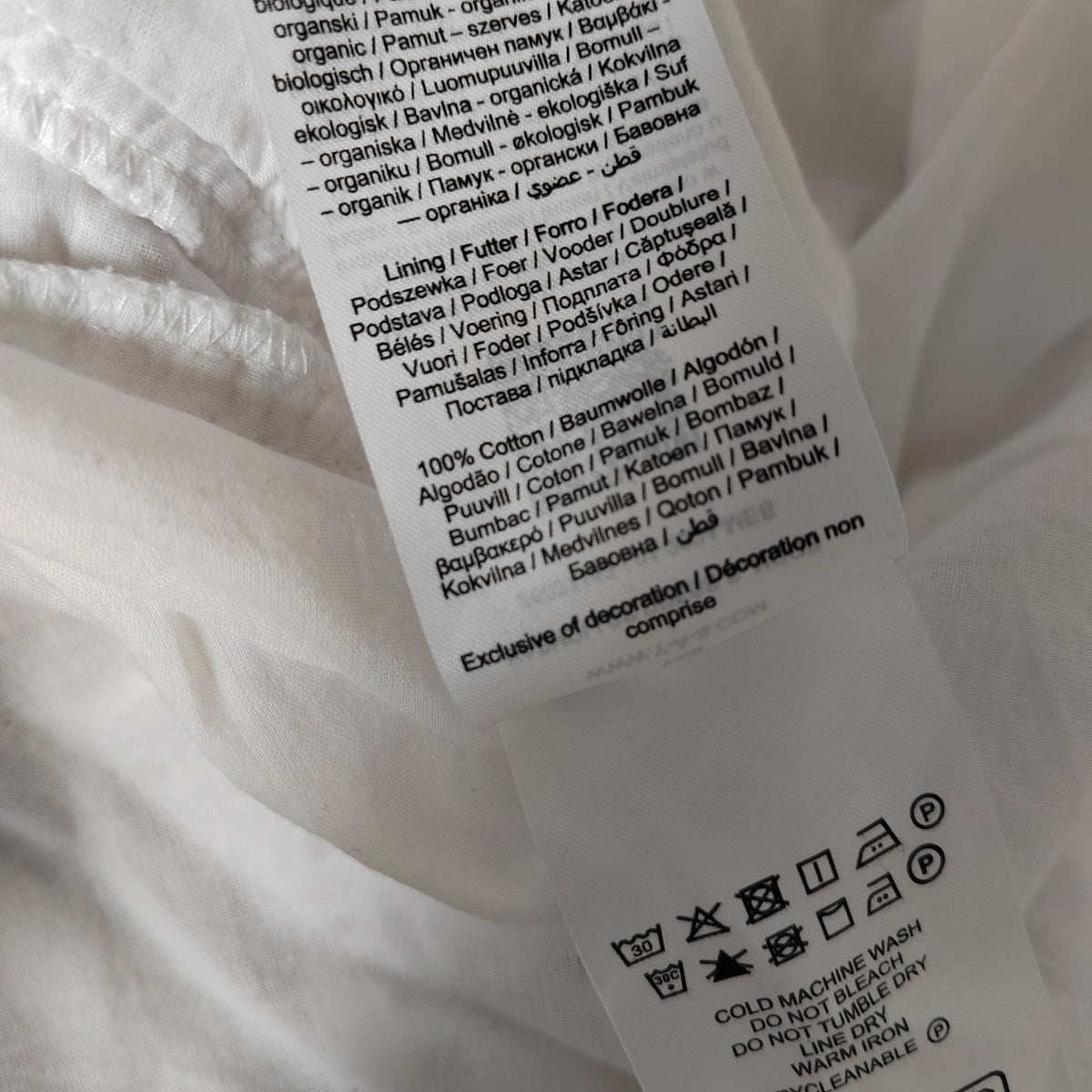 Y.A.S. Yasholi Broderie Mini Dress - 100% Cotton - Size 18