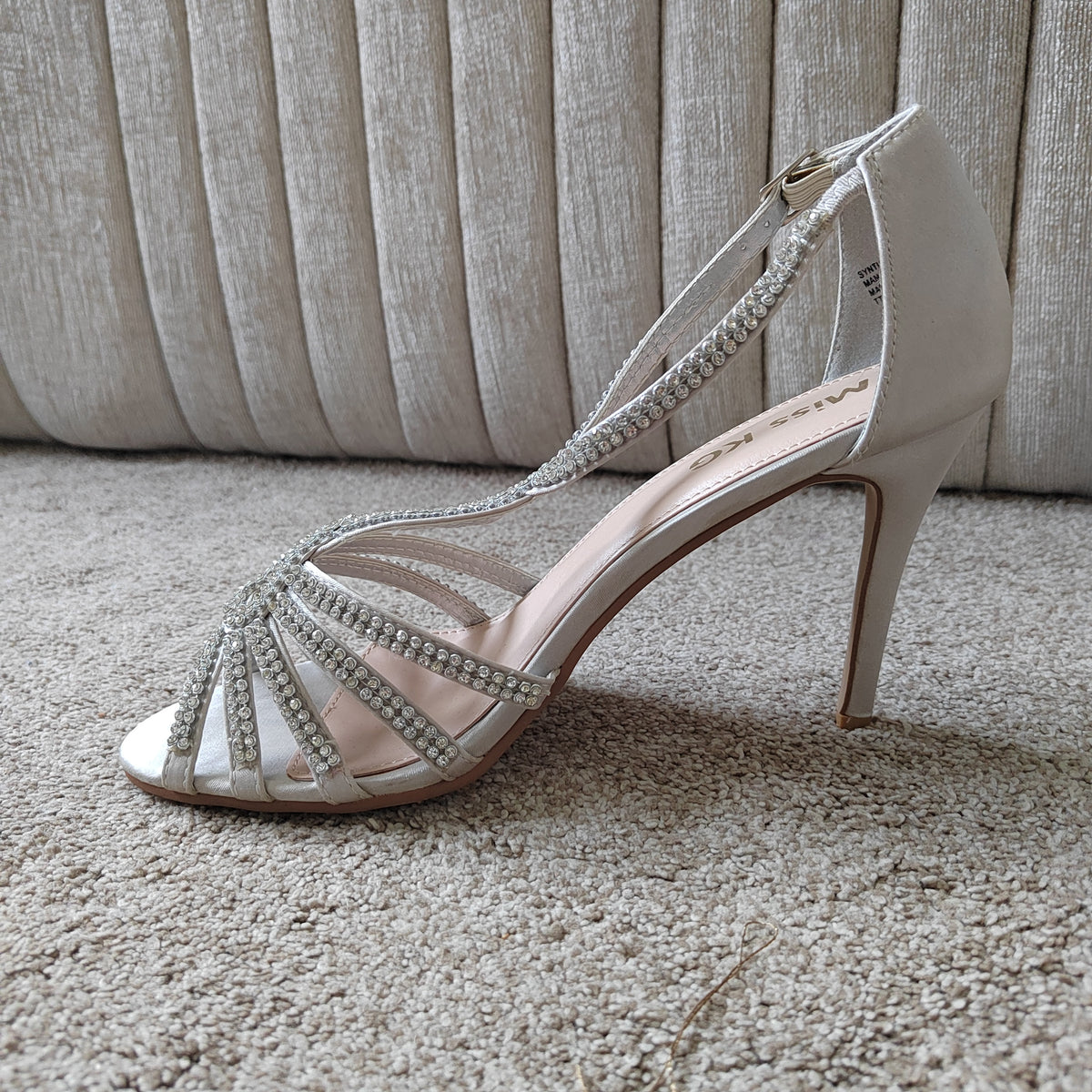 Brand New Miss KG "Pepper" Embellished Heels (With Box) - Size 7