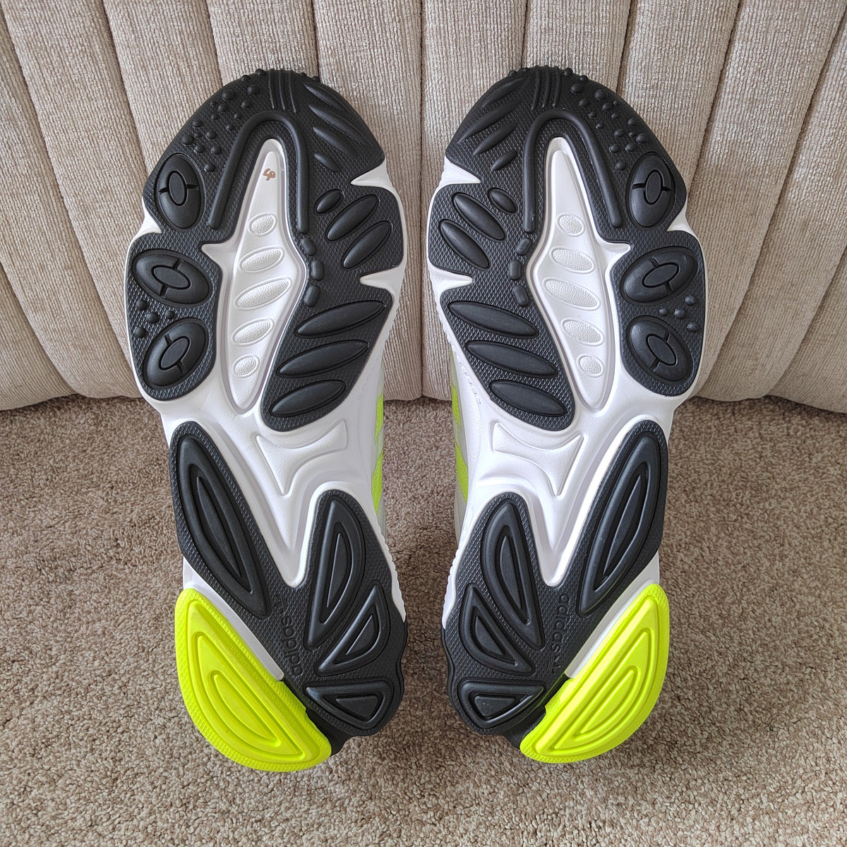 Adidas Originals Ozweego Pure 'White Solar Yellow' - Size 11.5