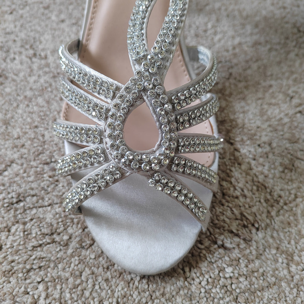Brand New Miss KG "Pepper" Embellished Heels (With Box) - Size 7