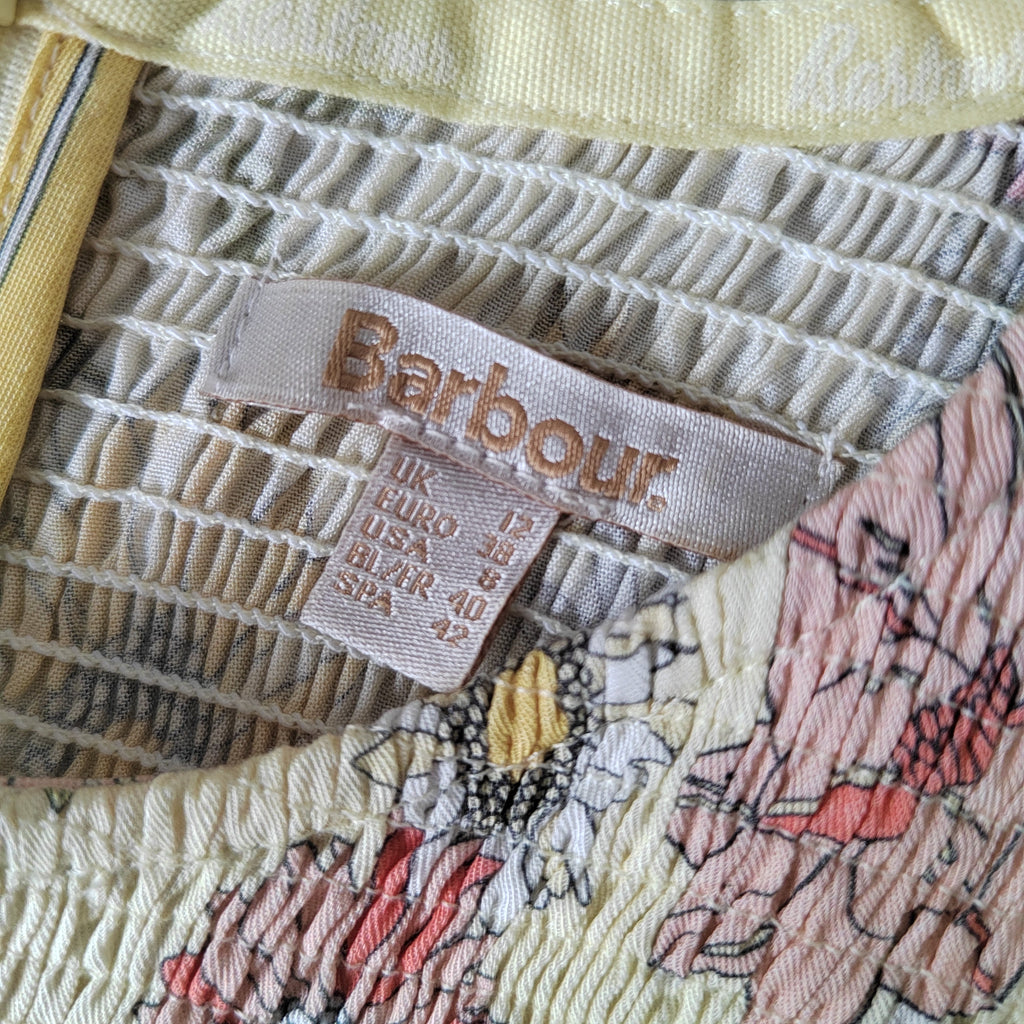 Barbour Coraline floral Midaxi Dress in – UK Size 12 RRP £99